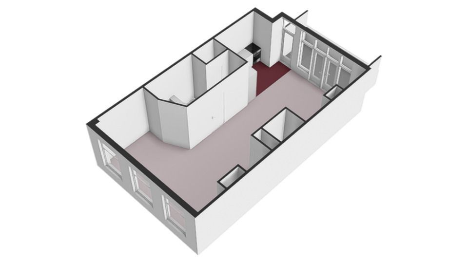 Predikherenstraat 17 BS, Utrecht plattegrond-1