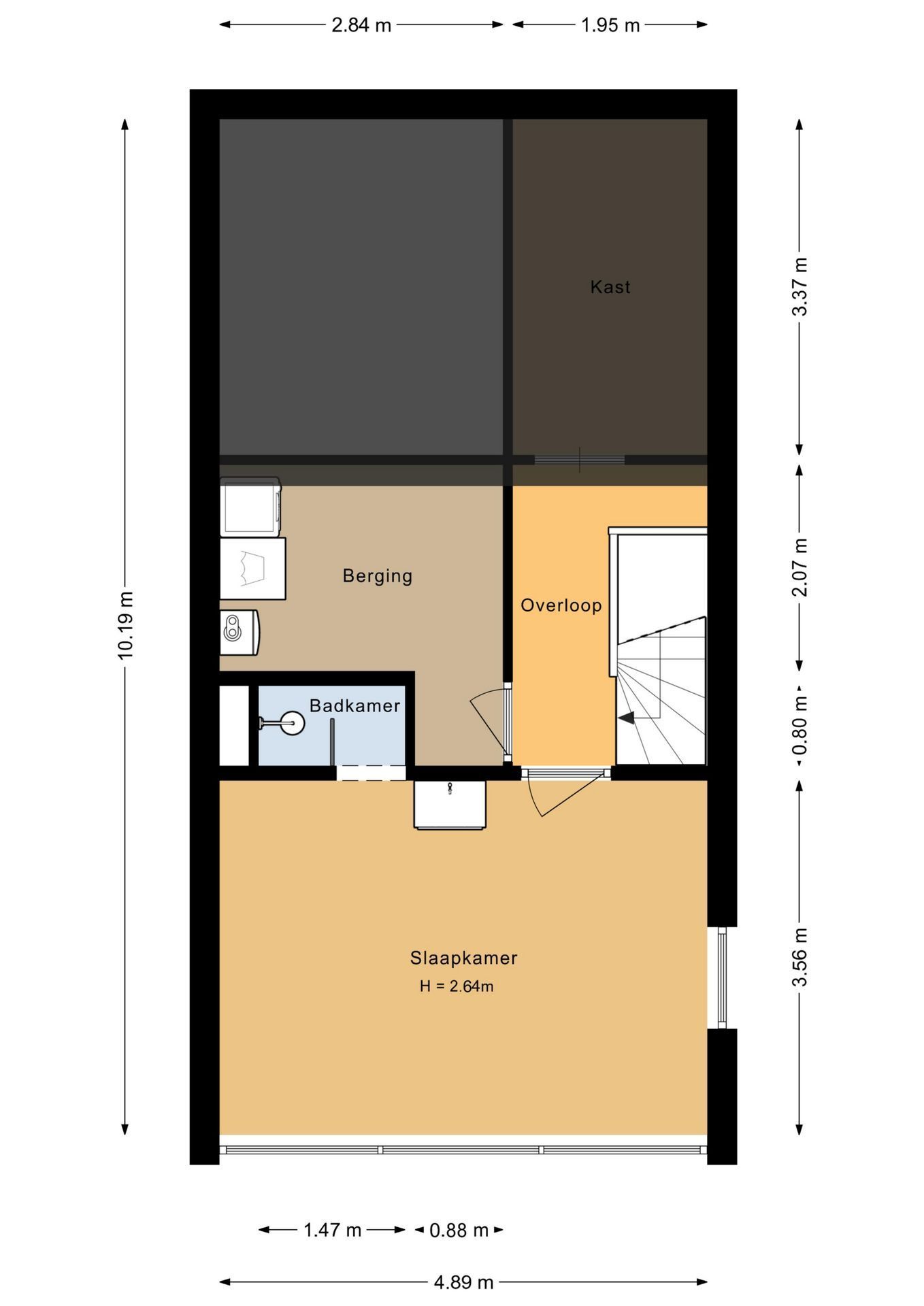 Waterstede 123, Maarssen plattegrond-2