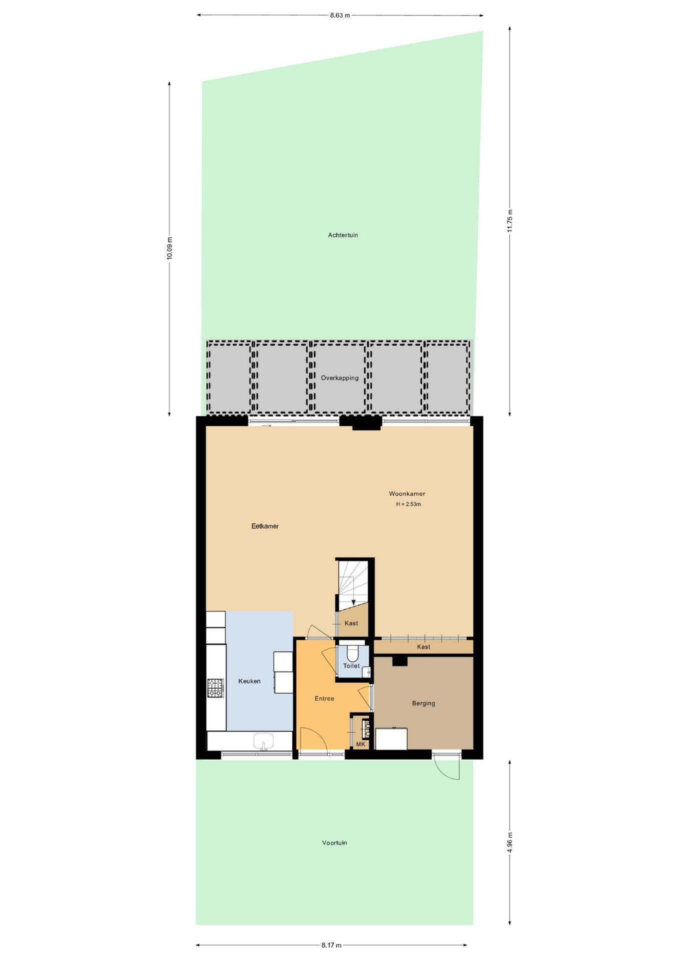 Waterstede 123, Maarssen plattegrond-3