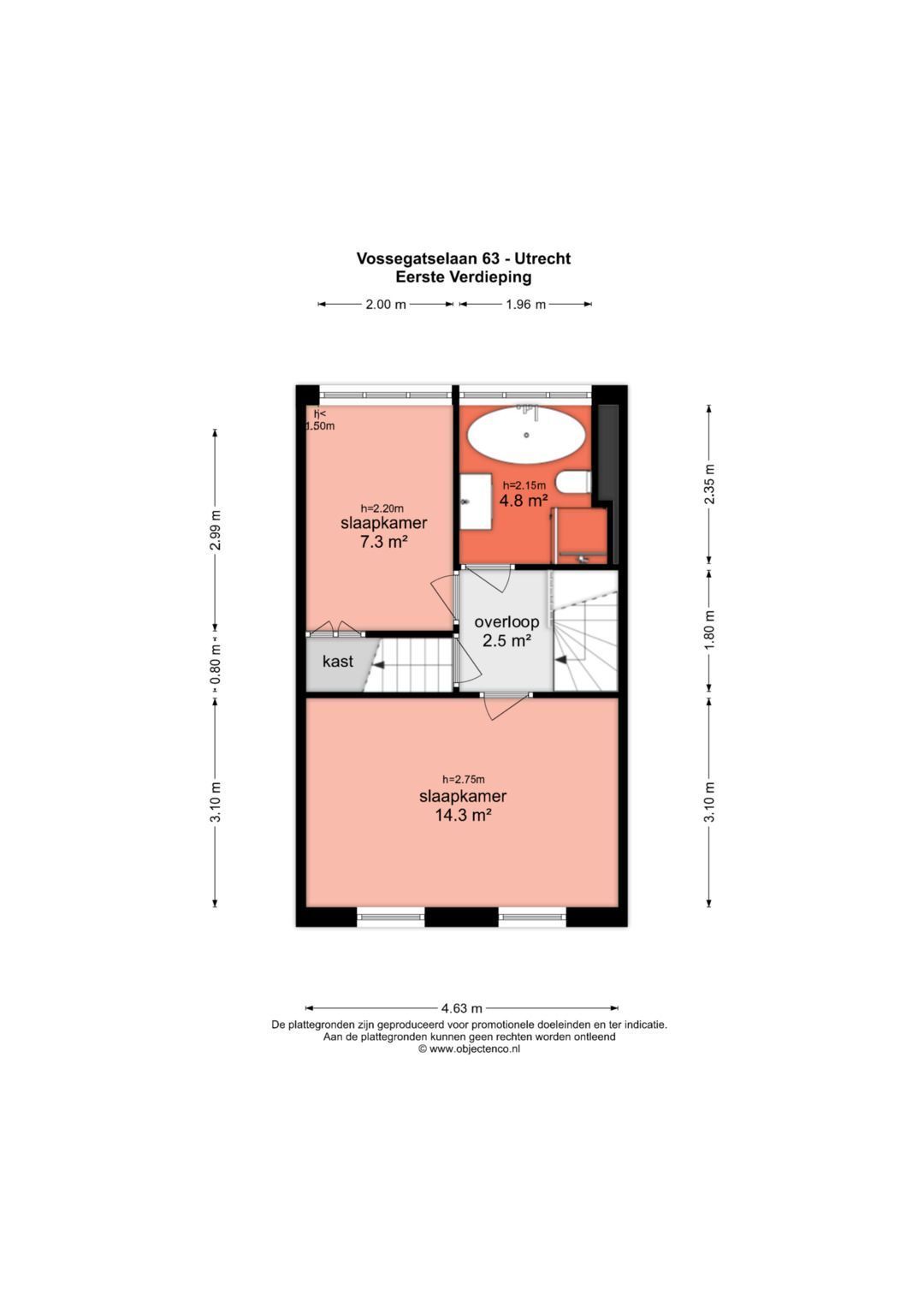 Vossegatselaan 63, Utrecht plattegrond-9