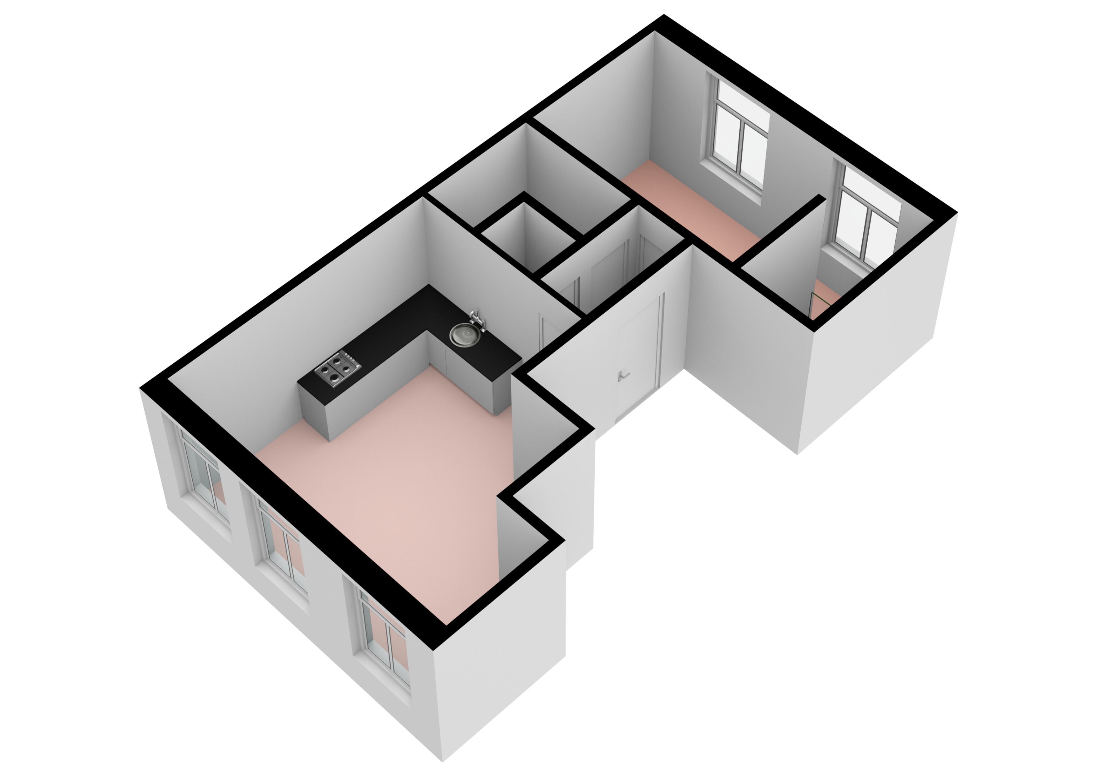Kwartelstraat 2 B, Utrecht plattegrond-2