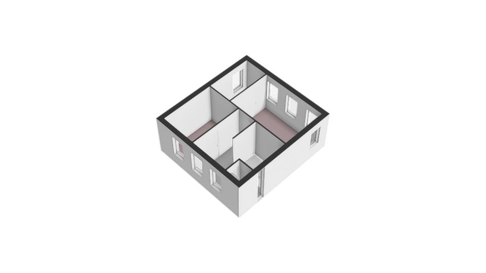 Paleismuur 74, Houten plattegrond-12