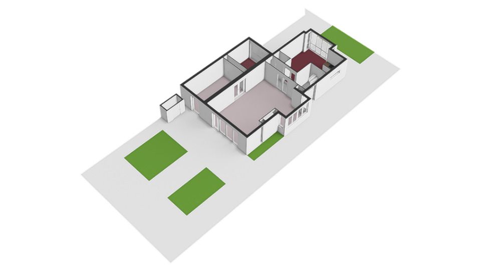 Paleismuur 74, Houten plattegrond-9