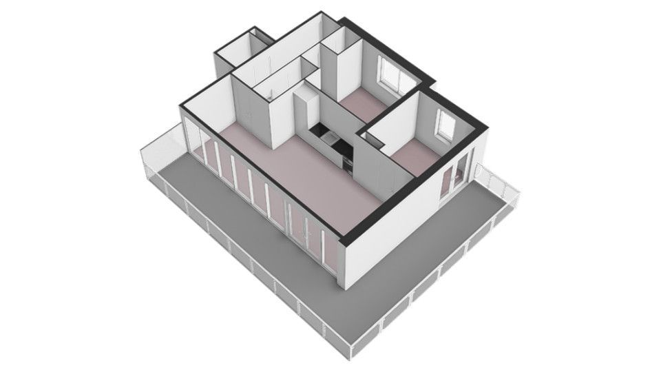 Vondellaan 53 H, Utrecht plattegrond-1