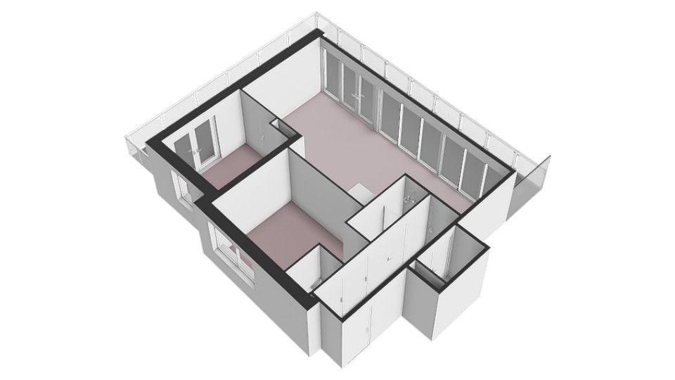 Vondellaan 53 H, Utrecht plattegrond-2