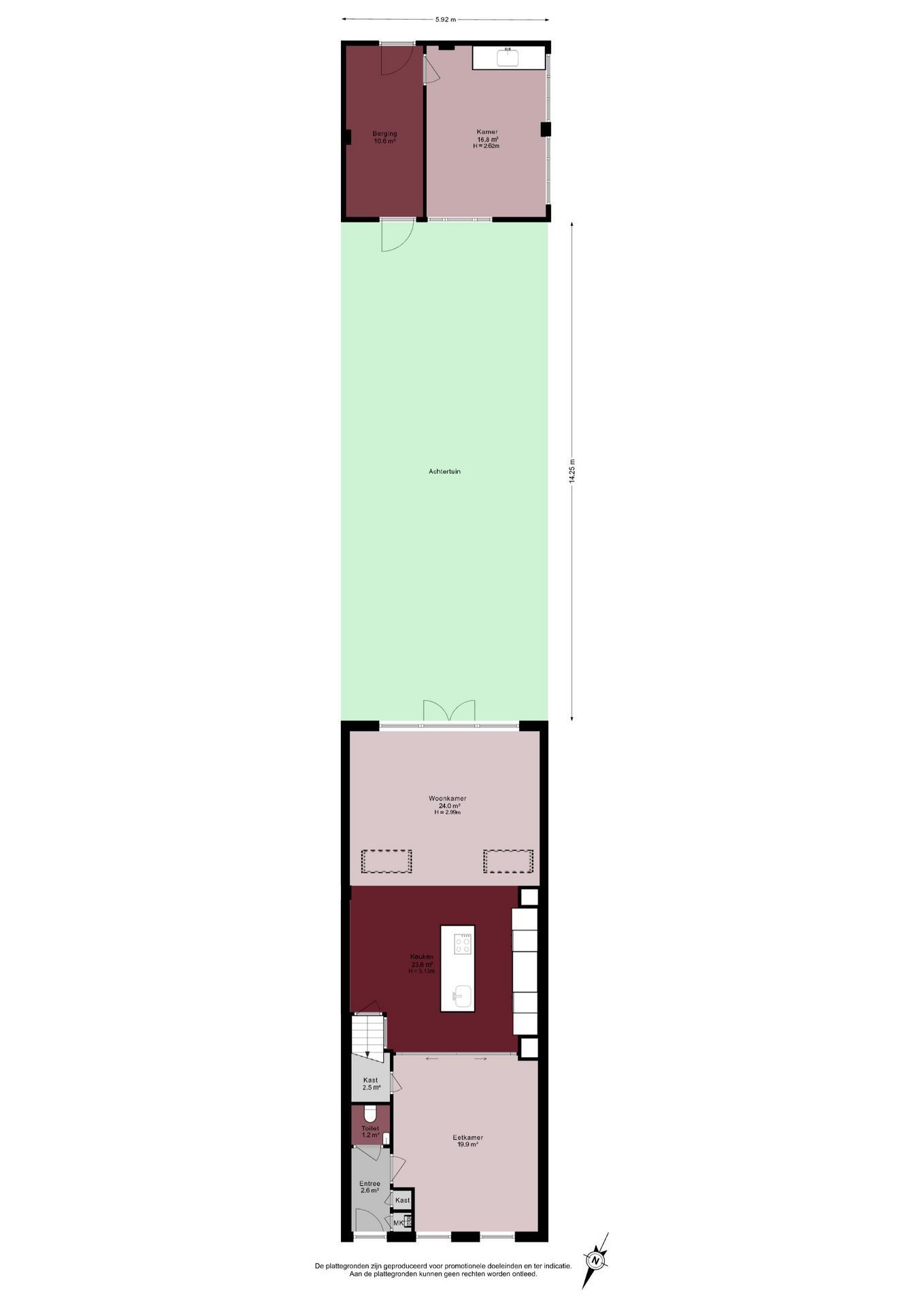 Leidseweg 50, Utrecht plattegrond-3