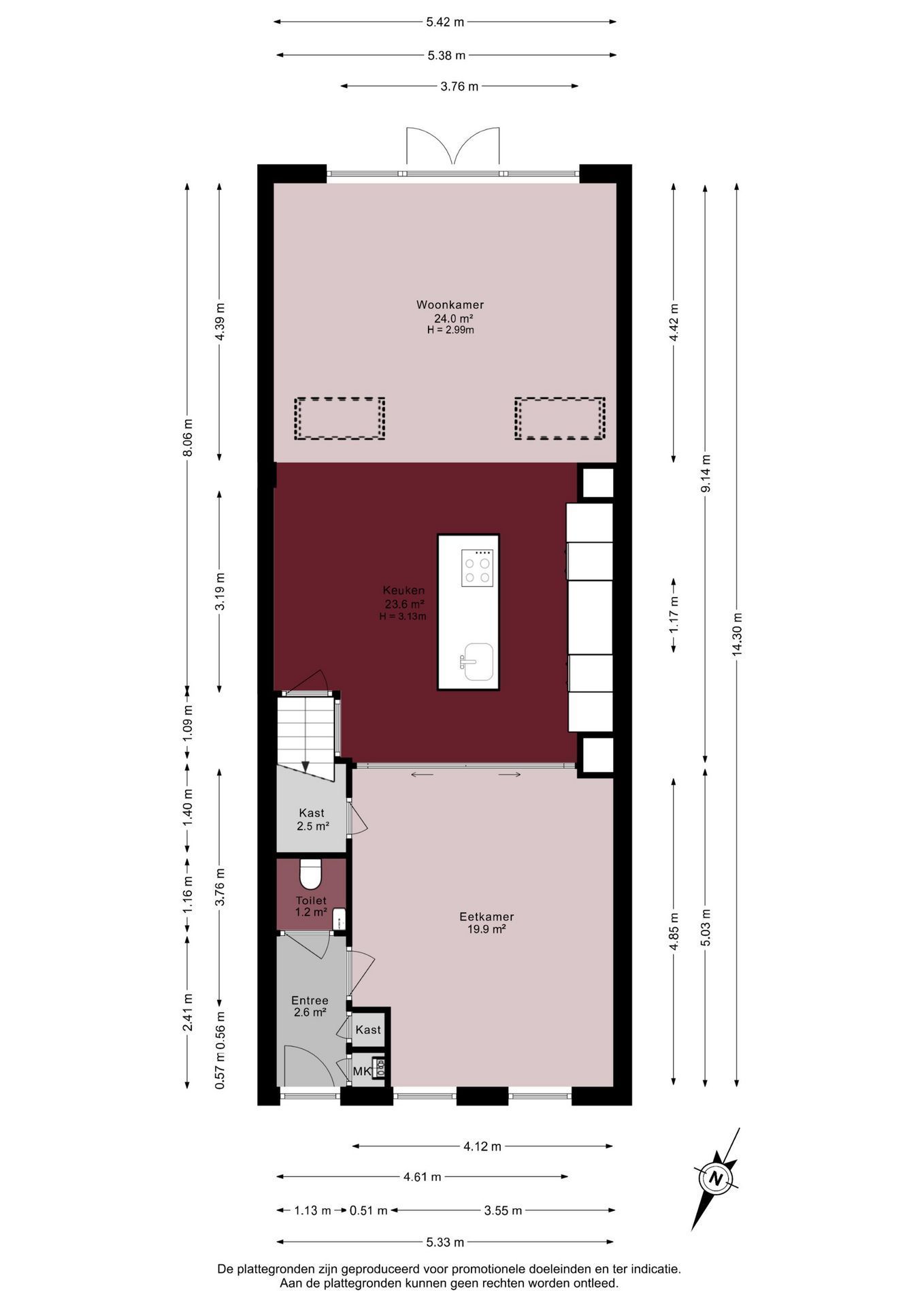 Leidseweg 50, Utrecht plattegrond-0