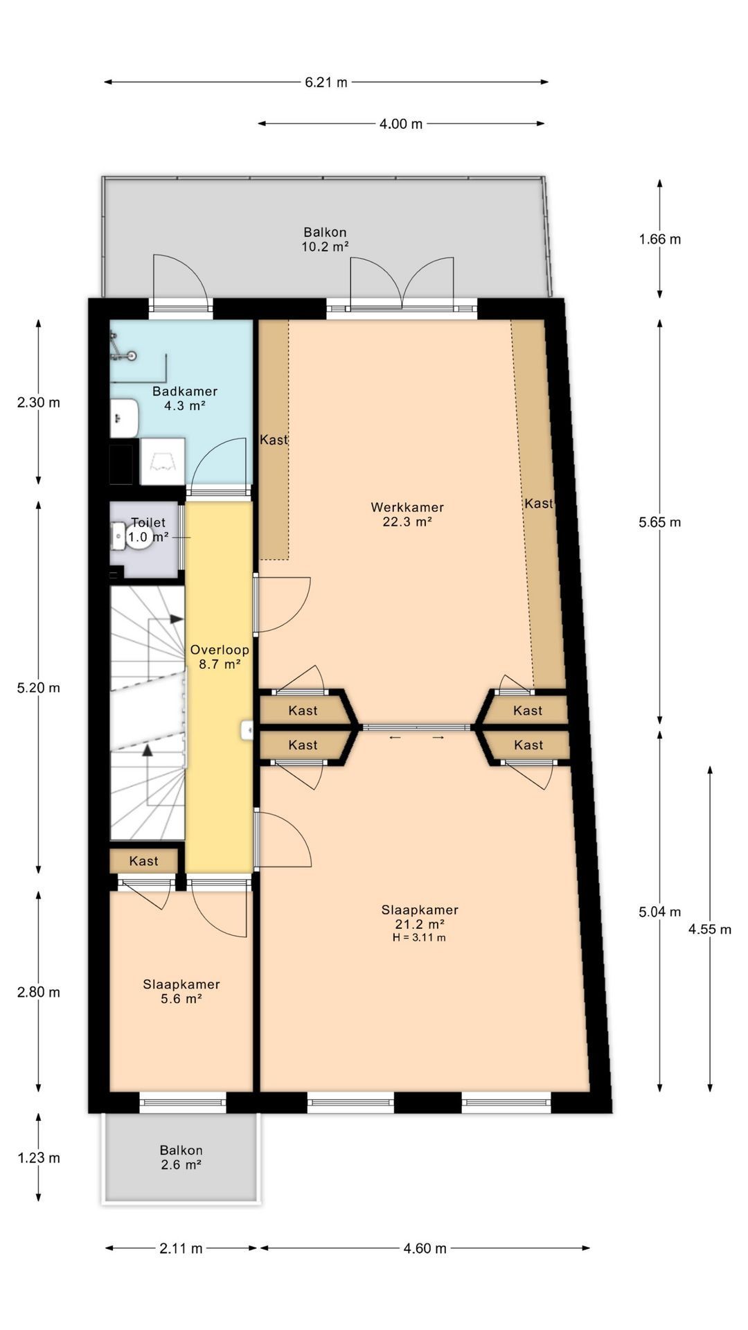 Willem Barentszstraat 27, Utrecht plattegrond-2