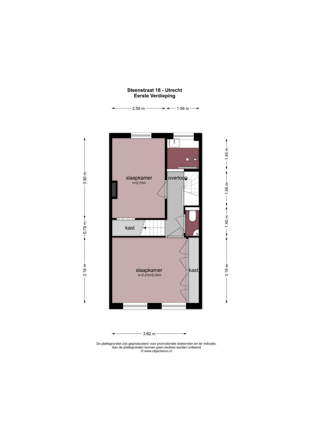 Steenstraat 18, Utrecht plattegrond-4