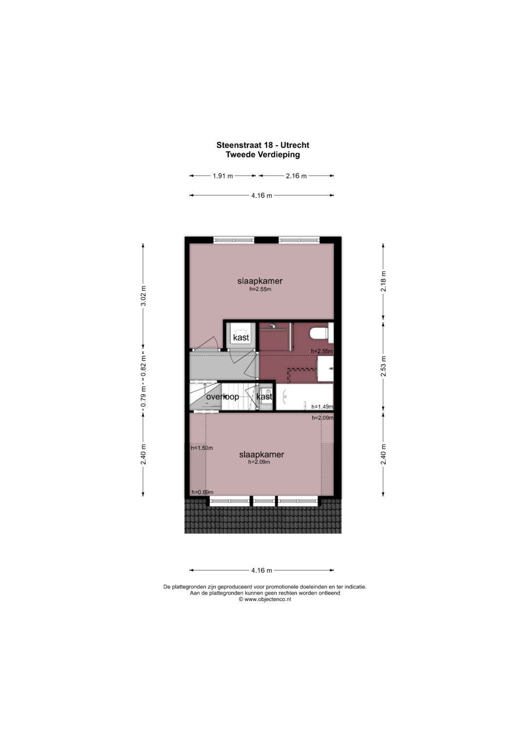 Steenstraat 18, Utrecht plattegrond-7