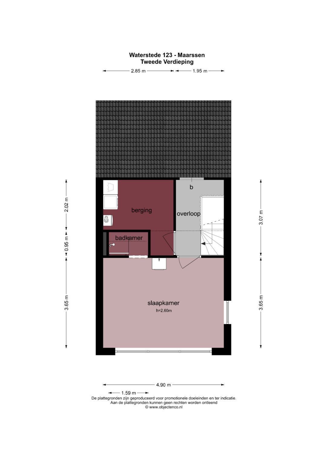Waterstede 123, Maarssen plattegrond-4