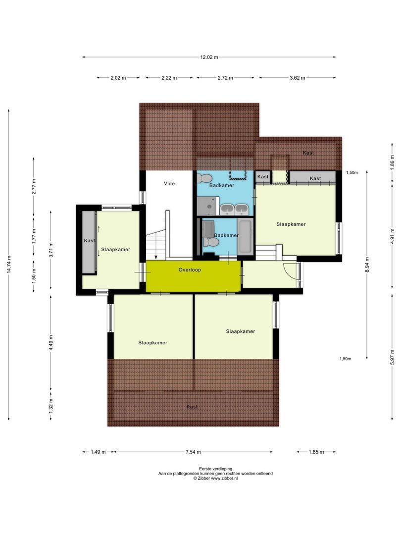 Traianuslaan 9, Venlo plattegrond-1