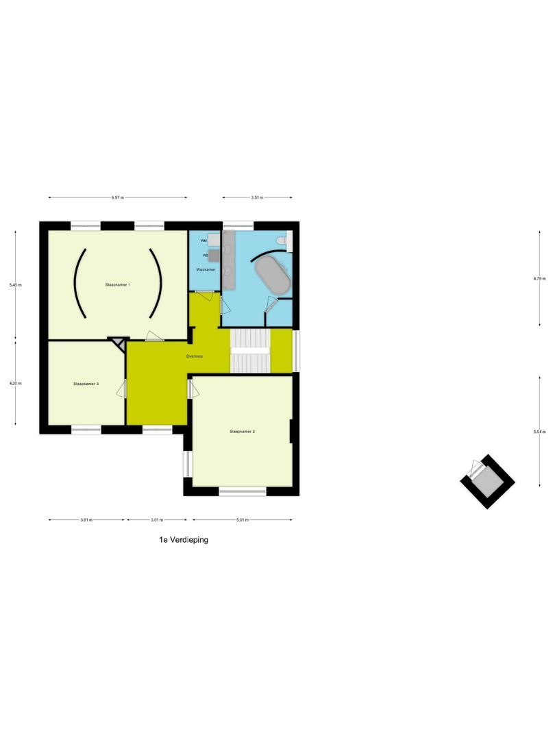 Kaldenkerkerweg 73, Tegelen plattegrond-1