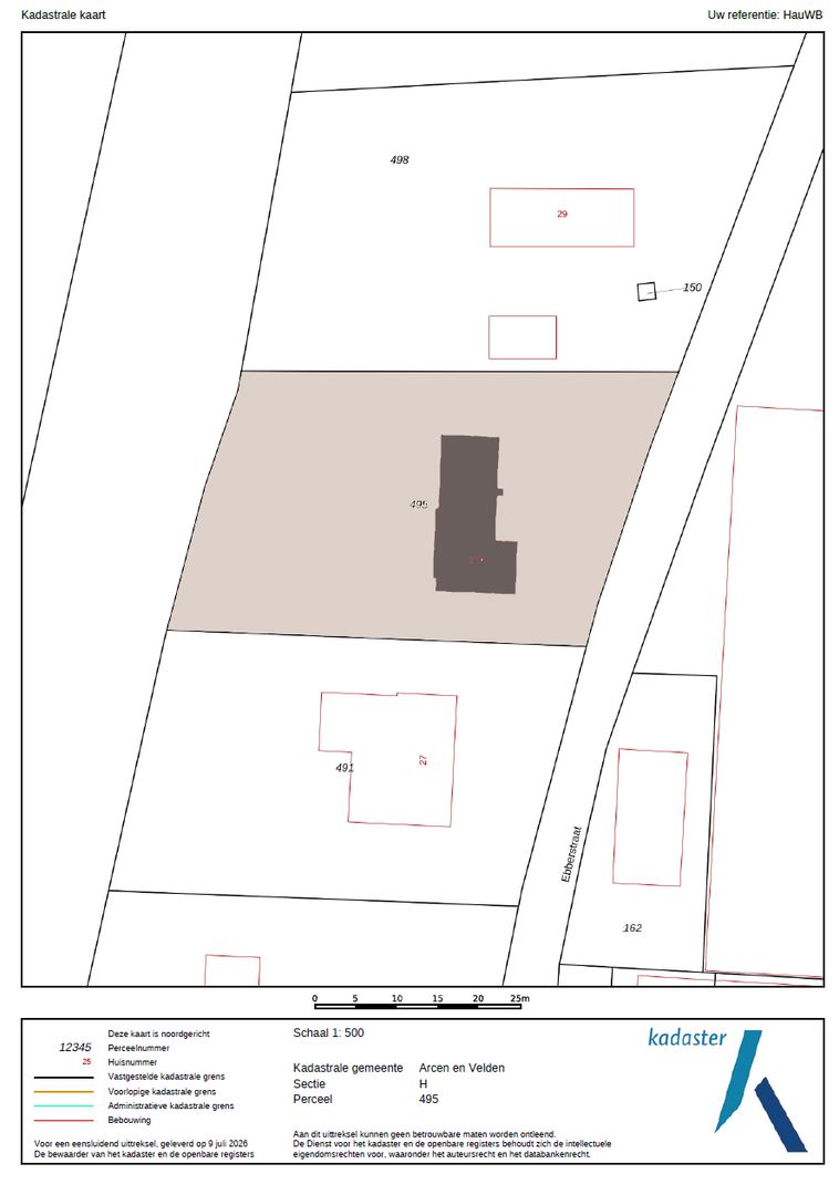 Ebberstraat 27 A, Velden plattegrond-4