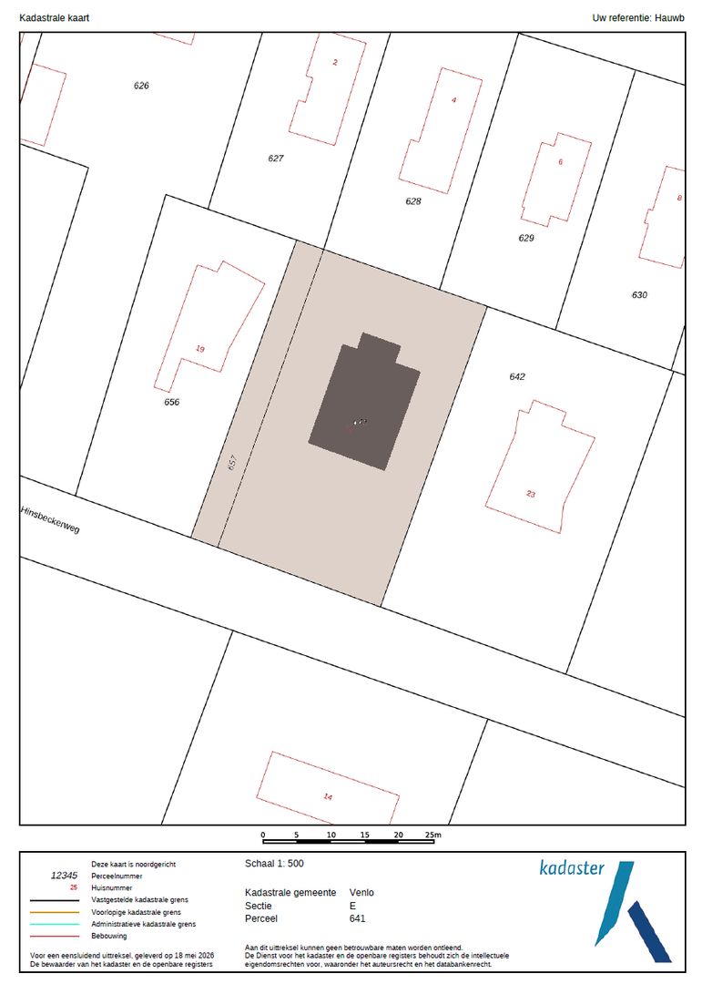 Hinsbeckerweg 21, Venlo plattegrond-4