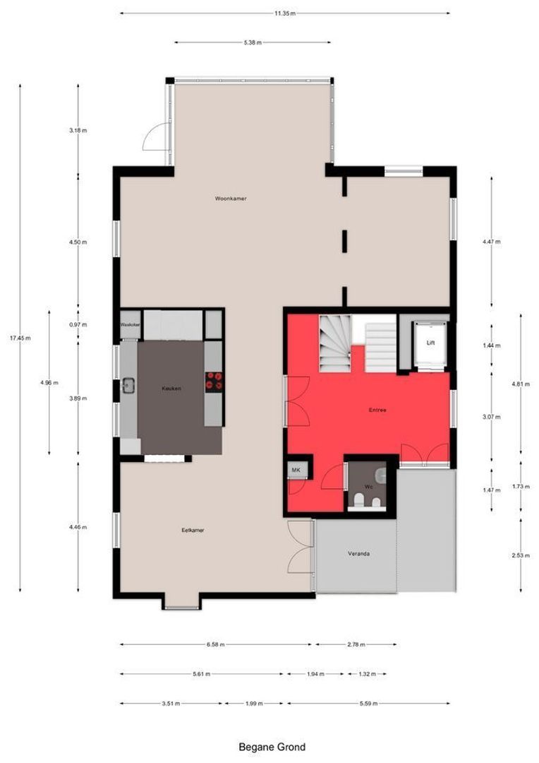 Hinsbeckerweg 21, Venlo plattegrond-0