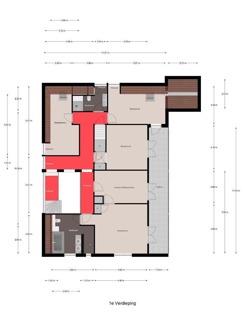 Aan de Bronnen 5, Venlo plattegrond-1