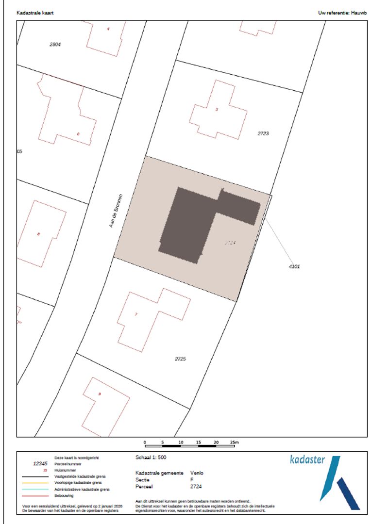 Aan de Bronnen 5, Venlo plattegrond-5
