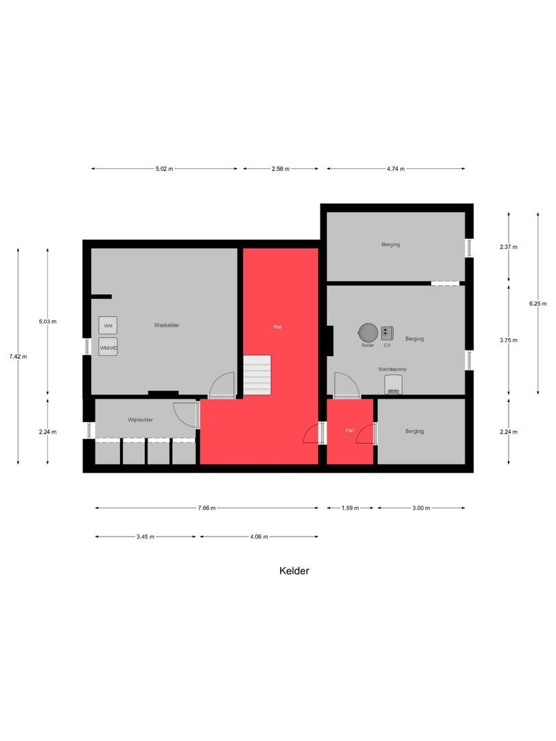 Wilhelminapark 34, Venlo plattegrond-3