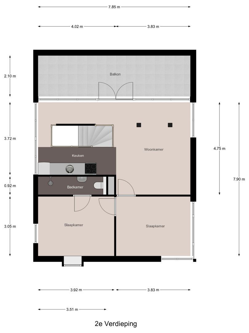 Frits Peutzstraat 15, Venlo plattegrond-2