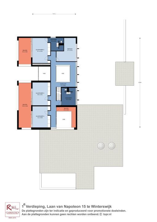 Laan van Napoleon 15, Winterswijk plattegrond-