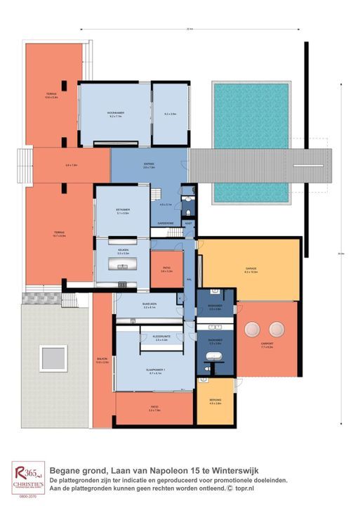Laan van Napoleon 15, Winterswijk plattegrond-