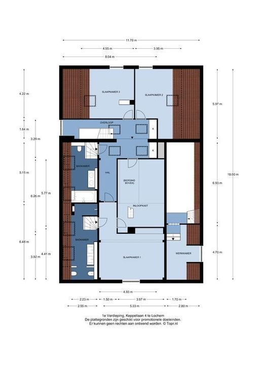 Keppellaan 4, Lochem plattegrond-