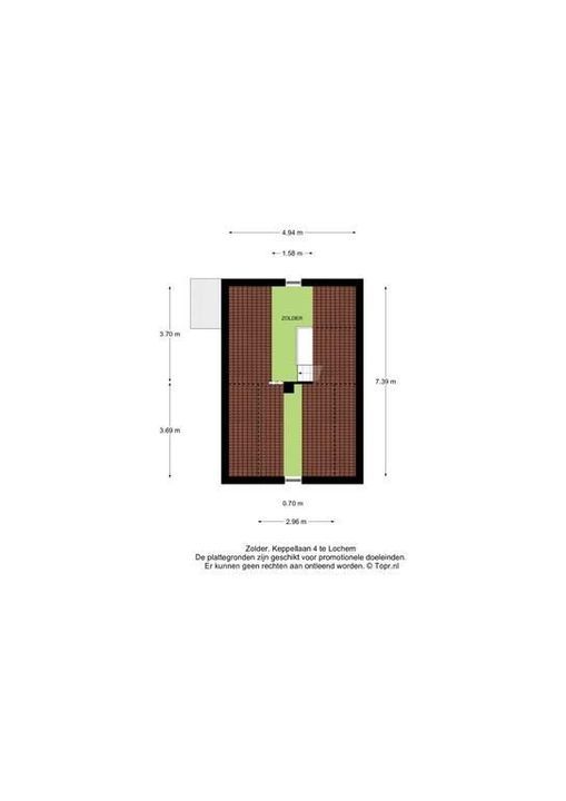 Keppellaan 4, Lochem plattegrond-