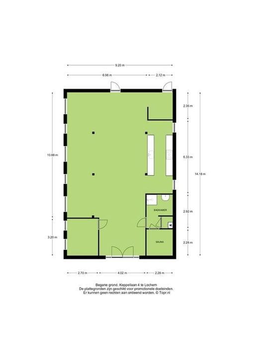 Keppellaan 4, Lochem plattegrond-