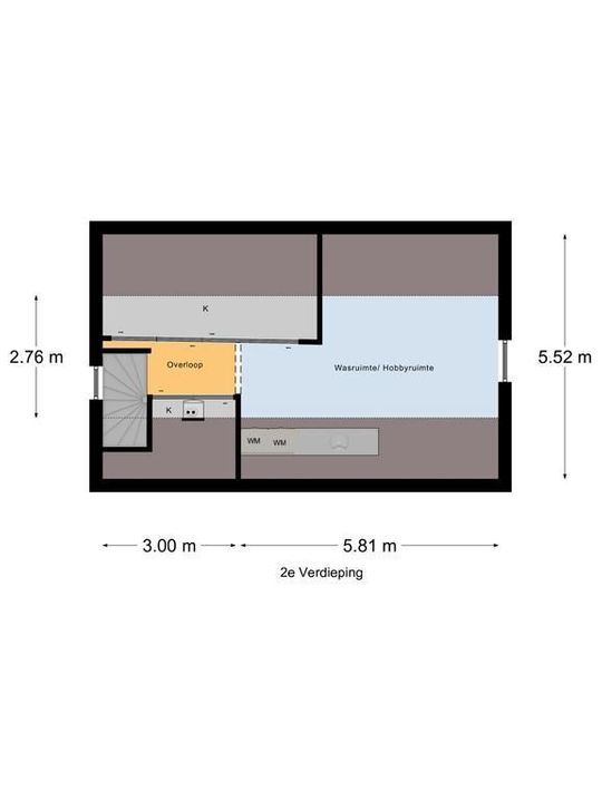 Noord Esmarkerrondweg 135, Enschede plattegrond-
