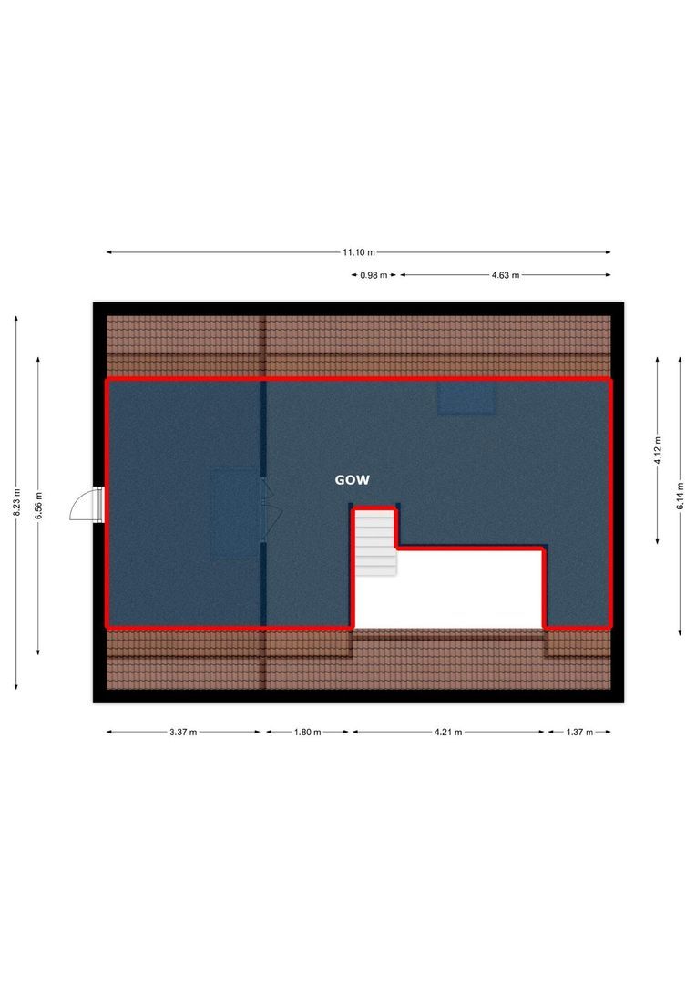 Weerseloseweg 271, Enschede plattegrond-5