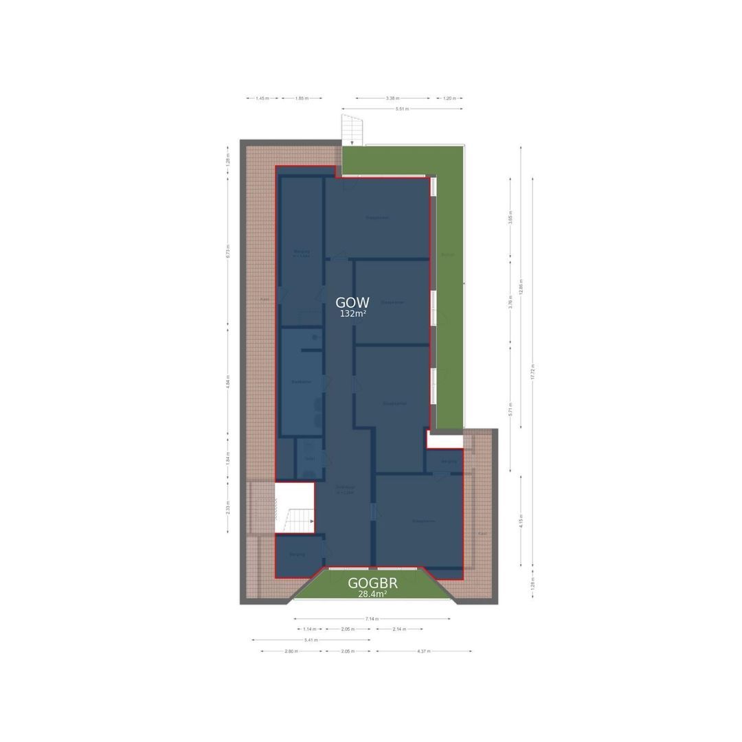 Drienerveldweg 130, Enschede plattegrond-3