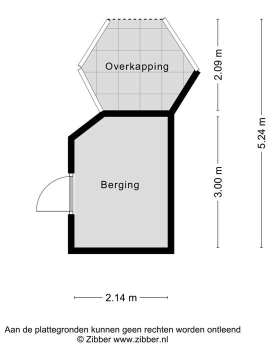 H.W. Iordensweg 91, Wilp plattegrond-