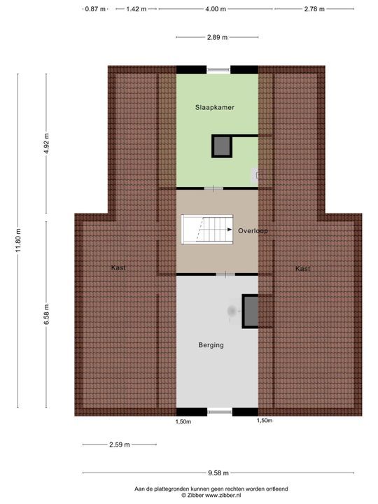 H.W. Iordensweg 91, Wilp plattegrond-