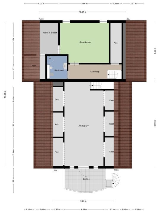 H.W. Iordensweg 91, Wilp plattegrond-