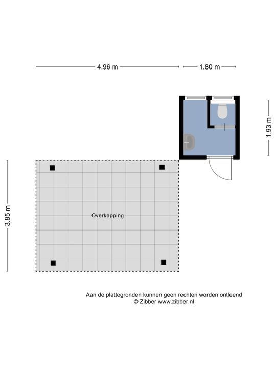 H.W. Iordensweg 91, Wilp plattegrond-