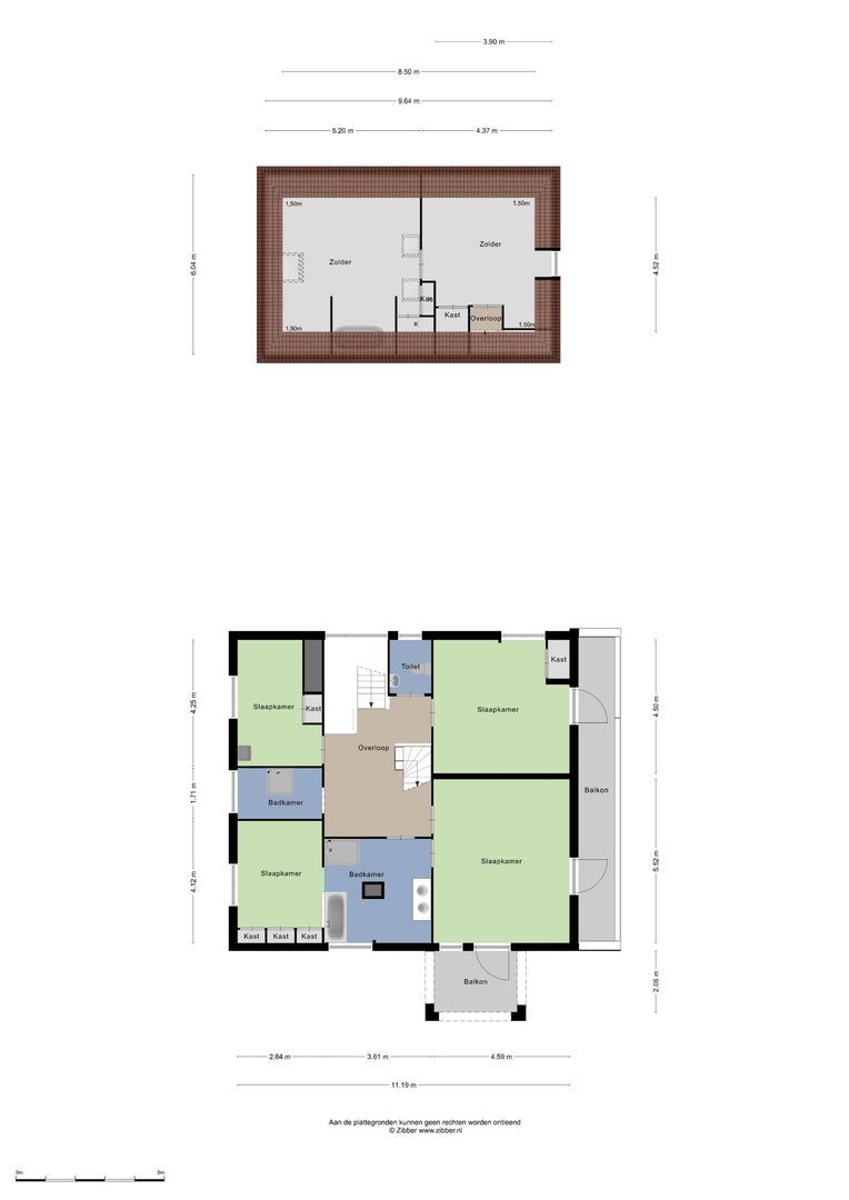 Oude Tolweg 3, Wierden plattegrond-1