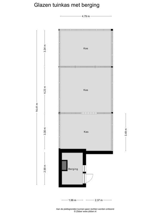 Stenendijk 8, Beerzerveld plattegrond-