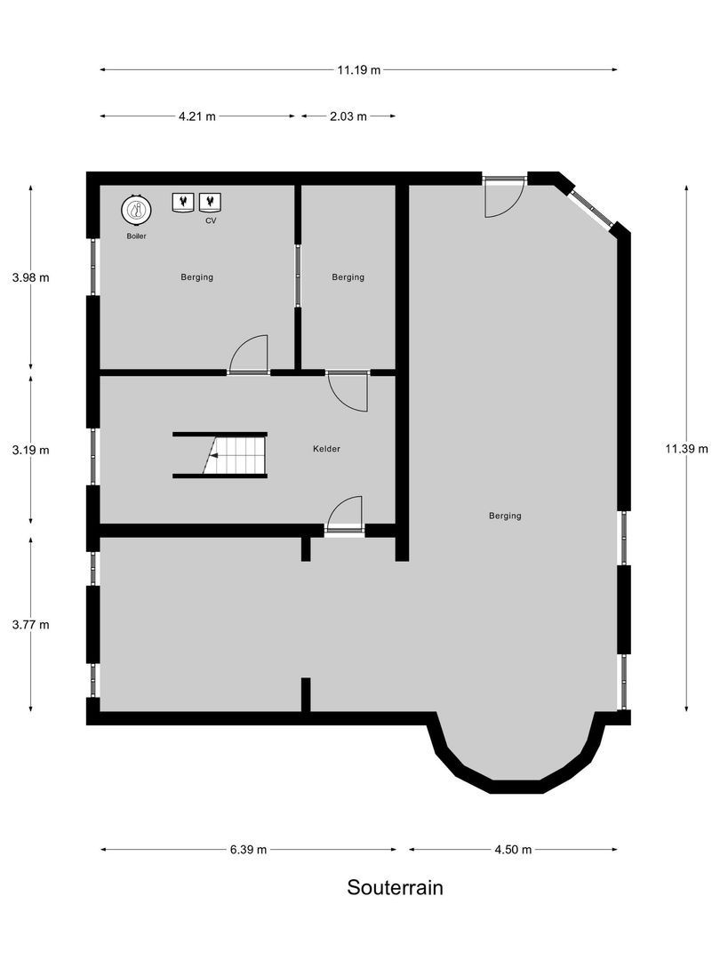 van Heemstraweg 58, Beuningen Gld plattegrond-0