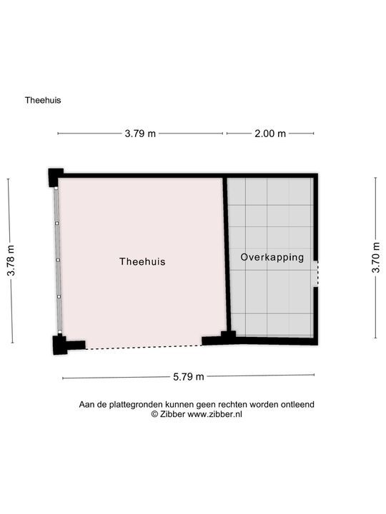Stenendijk 8, Beerzerveld plattegrond-