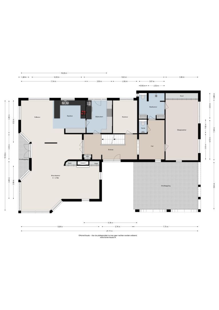 Falkenburgerf 1, Ommen plattegrond-0