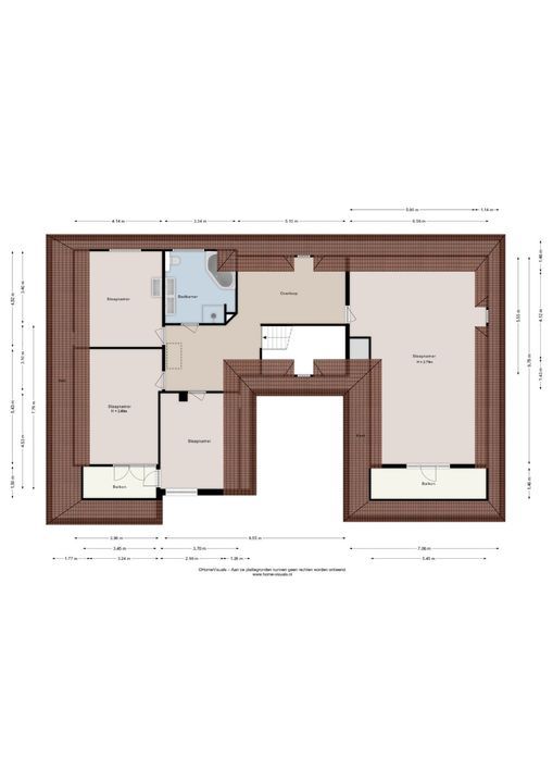 Falkenburgerf 1, Ommen plattegrond-