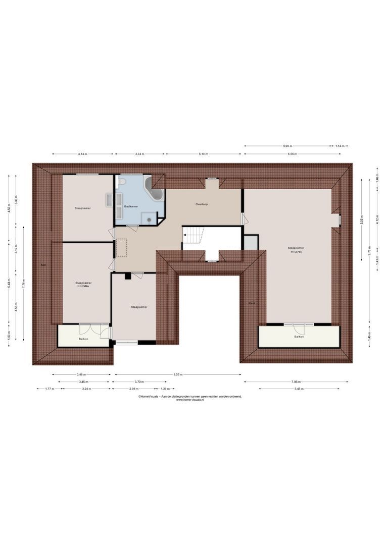 Falkenburgerf 1, Ommen plattegrond-4