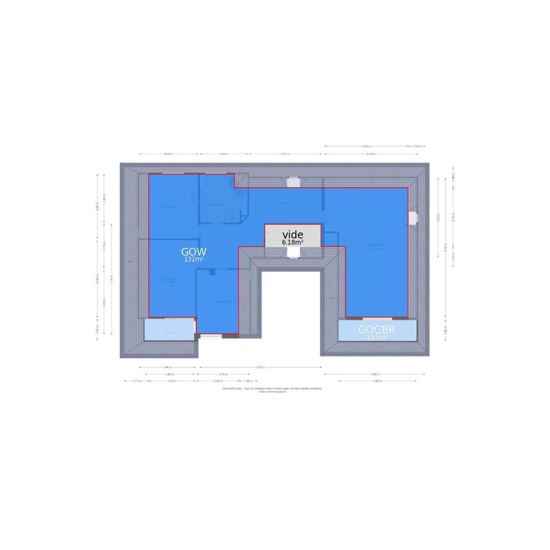 Falkenburgerf 1, Ommen plattegrond-7