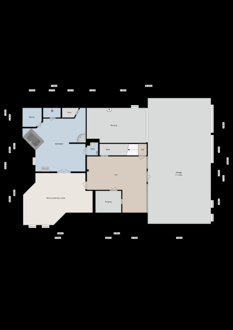 Falkenburgerf 1, Ommen plattegrond-9