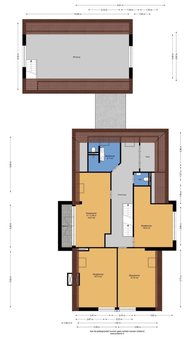 Elperstraat 8, Westerbork plattegrond-1