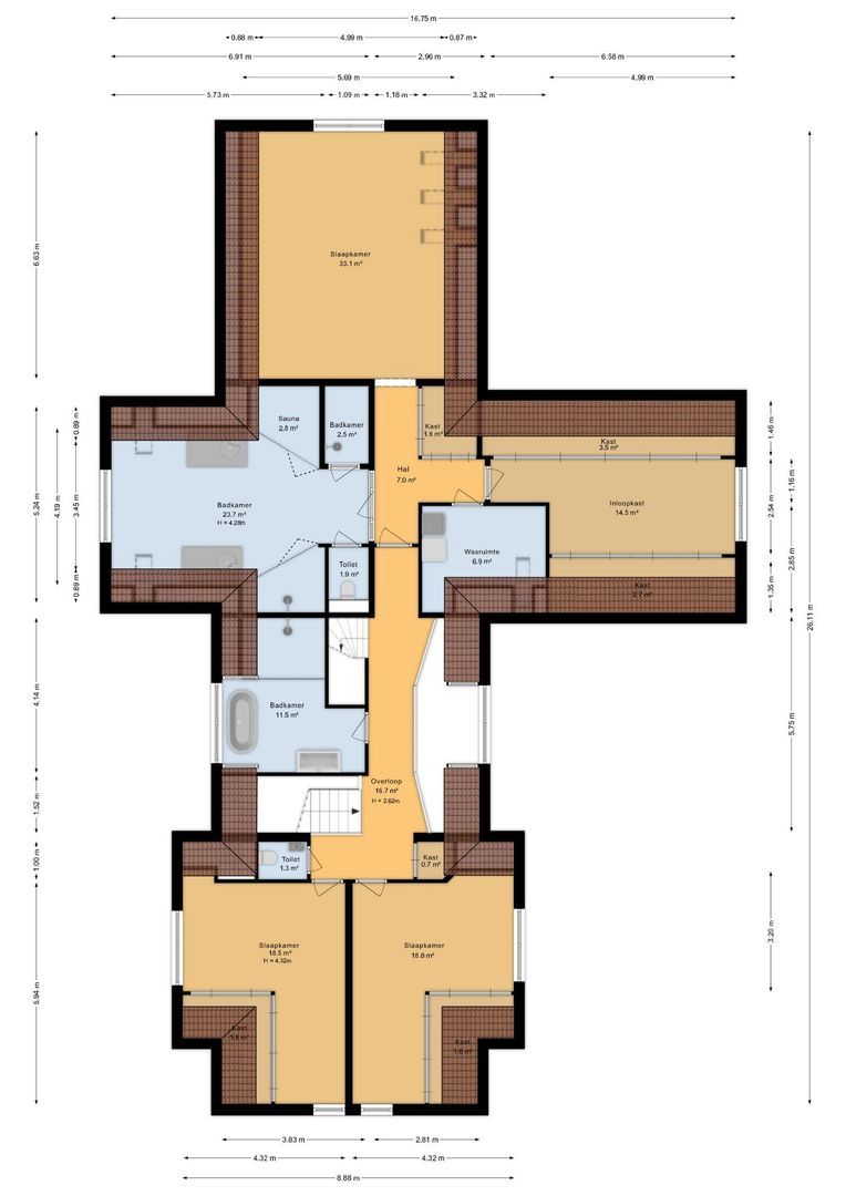 Tiemeister Es 7, Enschede plattegrond-4