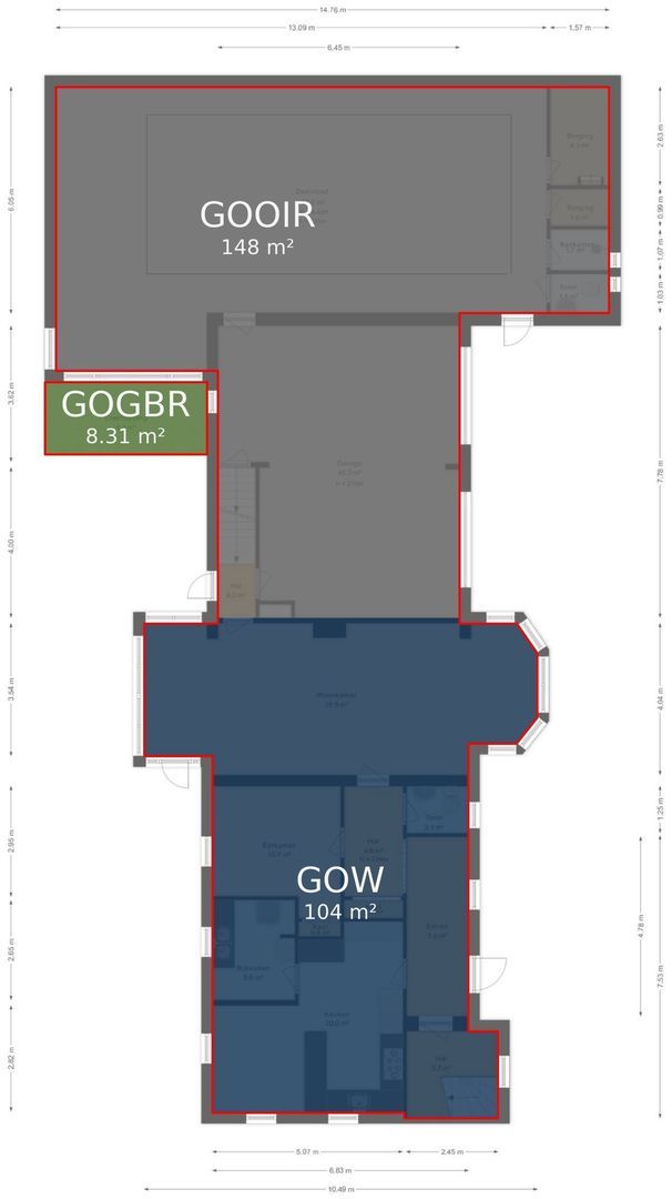 Jan Dommer van Poldersveldtweg 4, Ubbergen plattegrond-1