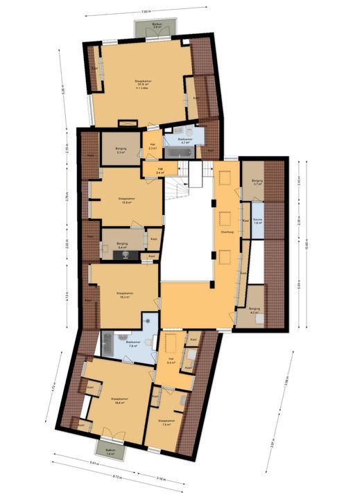 Haagsebosweg 38, Enschede plattegrond-