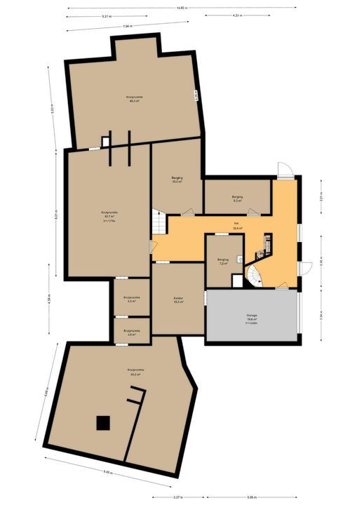 Haagsebosweg 38, Enschede plattegrond-